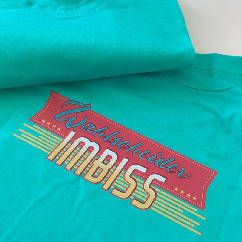 tshirt werbung regional